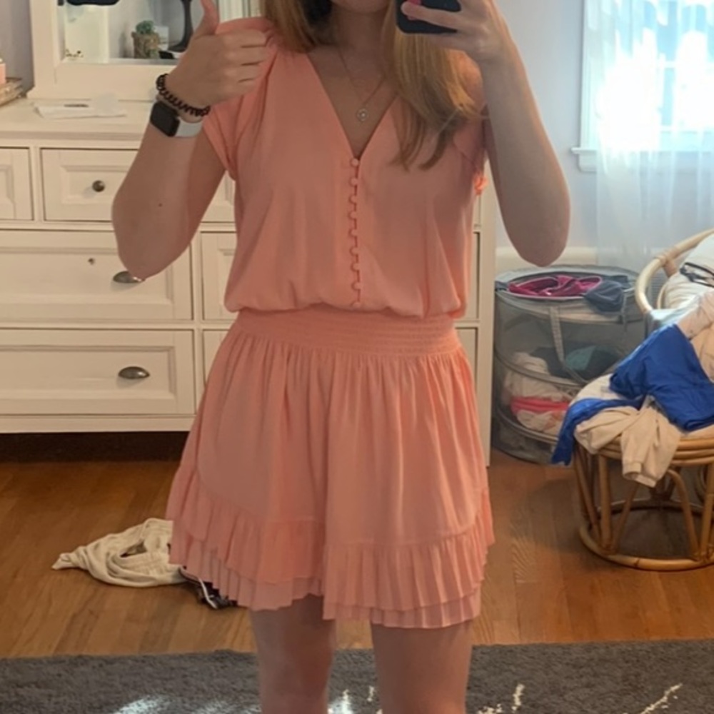 Ramy Brook Peach Dress